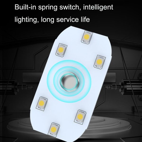Car Lighting Reading Light LED Touch Sensing Ambient Light, Style:, Color: Blue - Image 4