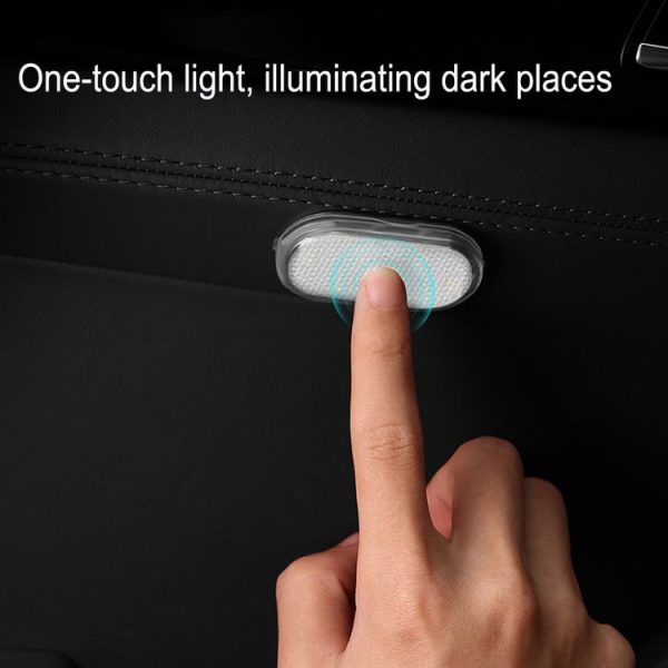 Car Lighting Reading Light LED Touch Sensing Ambient Light, Style:, Color: Blue - Image 5