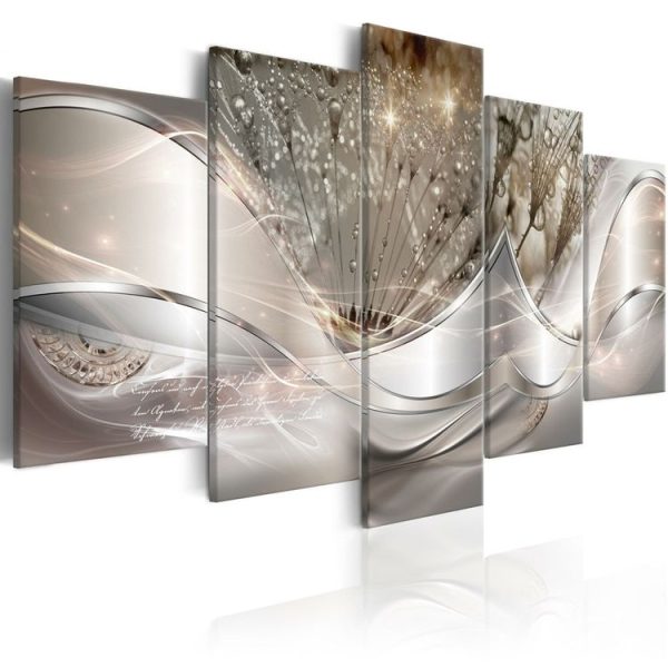 Sofa Background Wall Decorative Painting Hanging Paintings Frameless, Size: 10x25cm (Yellow) - Image 2