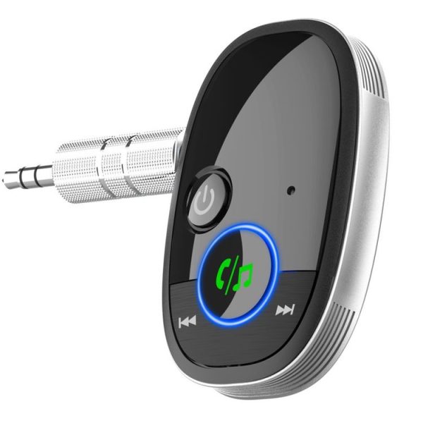 Car Bluetooth Receiver Music Player Wireless Audio Converter (Black)