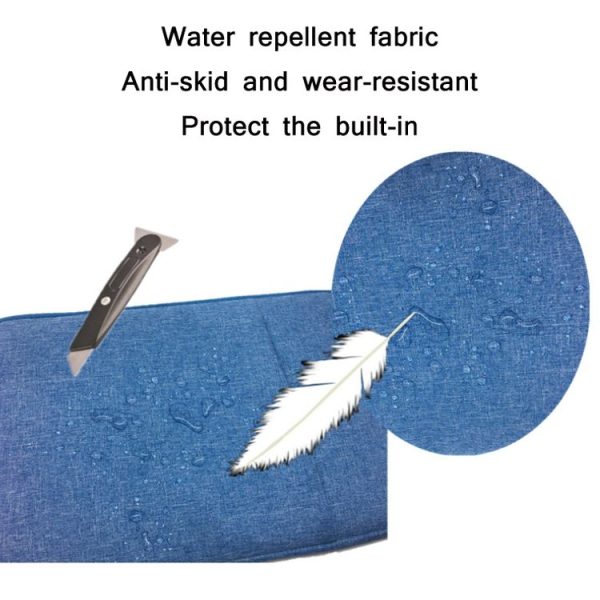 Waterproof & Anti-Vibration Laptop Inner Bag For Macbook / Xiaomi 11 / 13, Size: 11 inch (Light Grey) - Image 5