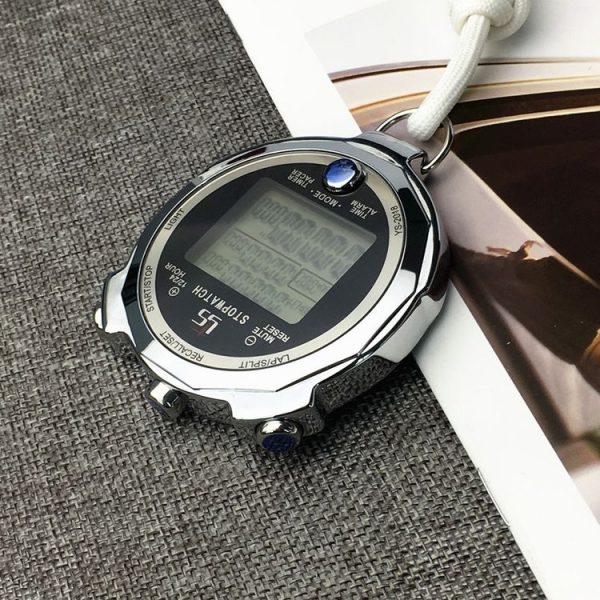 YS Running Training Stopwatch Timer Metal Luminous Stopwatch, Style: One Hundred Memory - Image 3