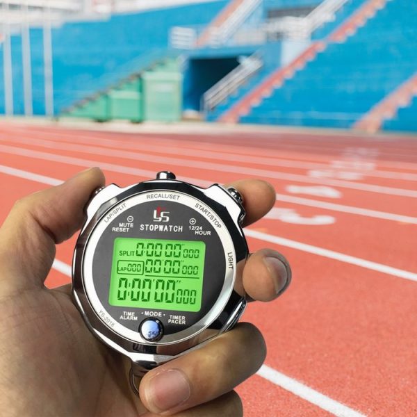YS Running Training Stopwatch Timer Metal Luminous Stopwatch, Style: One Hundred Memory - Image 5