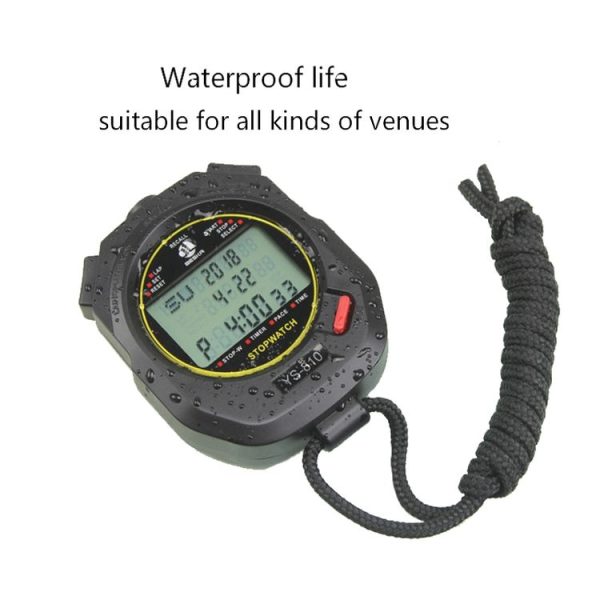 YS Electronic Stopwatch Timer Training Running Watch, Style: YS-830 30 Memories (White) - Image 4