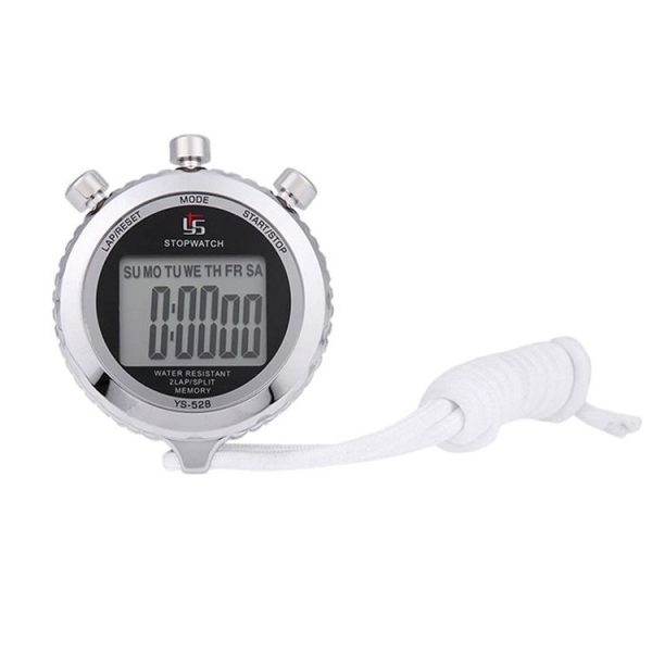 YS Metal Large Screen Display Stopwatch Fitness Sports Competition Electronic Stopwatch (YS-528) - Image 2