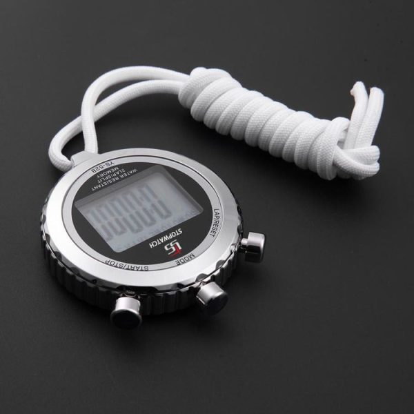 YS Metal Large Screen Display Stopwatch Fitness Sports Competition Electronic Stopwatch (YS-528) - Image 7