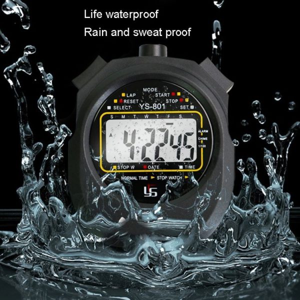 YS Large Screen Exercise Referee Stopwatch Timer Fitness Running Basketball Code Table (YS-801) - Image 6