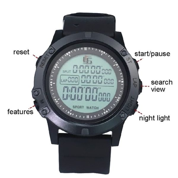 YS Luminous Football Referee Stopwatch Timer Alarm Clock Football Watch (YS-2000) - Image 4