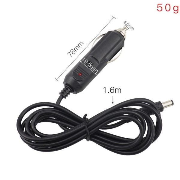 Car Cigarette Lighter Plug With Fuse / Indicator Cable Length: 1.6m - Image 3
