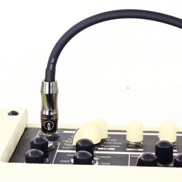 KGR Guitar Cable Keyboard Drum Audio Cable, Specification: 3m (Double Straight Jack) - Image 5
