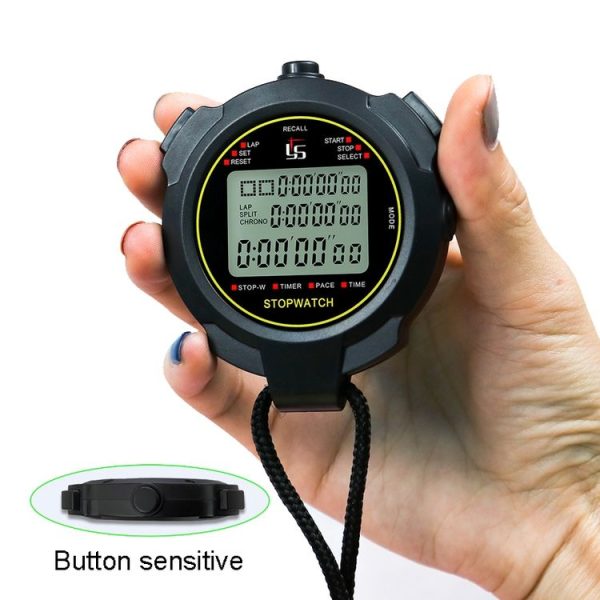 YS Stopwatch Timer Training Fitness Competition Stopwatch, Style: YS-7100 100 Memories (Black) - Image 7
