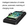 C6 15W 2 In 1 Multi-Function Car Wireless Charger Anti-Slip Launching Pad (Black) - Image 3