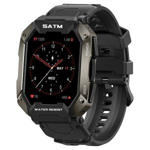 SATM M1 Outdoor Waterproof Bluetooth Smart Watch (Black)