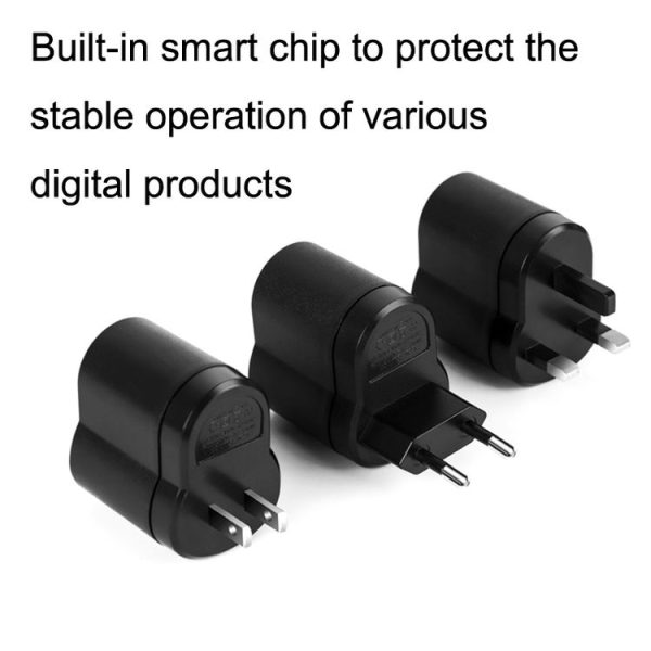 EU Plug Home Cigarette Lighter Socket Car Power Converter, Plug Specifications: - Image 2