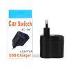 EU Plug Home Cigarette Lighter Socket Car Power Converter, Plug Specifications: - Image 7