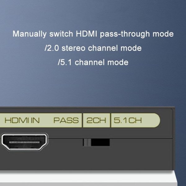 HDMI To Optical HD 4K Audio Splitter - Image 5