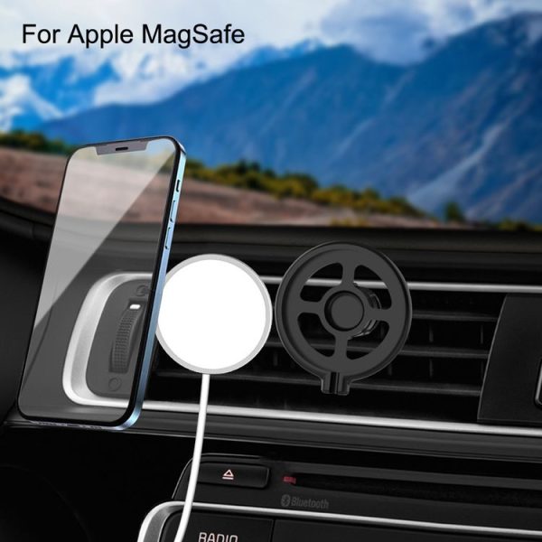 K74 Wireless Charging Stick Car 360 Degree Rotation Stand For Apple MagSafe - Image 7