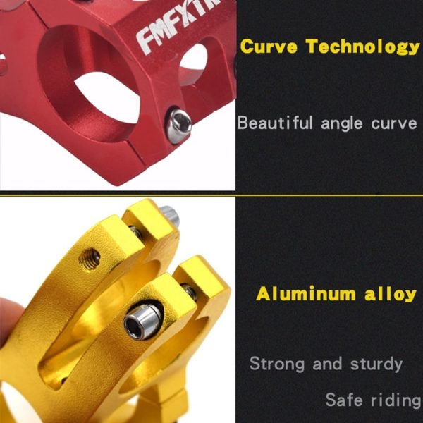 FMFXTR Mountain Bike Stem Tap Accessories Bicycle Hollow Riser (Black) - Image 5