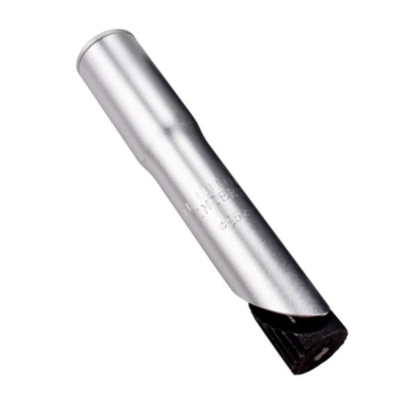 FMFXTR Road Bike Front Fork Stem Modified Height Increaser Handlebar Core Riser (22.2mm Silver)