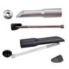 FMFXTR Road Bike Front Fork Stem Modified Height Increaser Handlebar Core Riser (22.2mm Silver) - Image 5