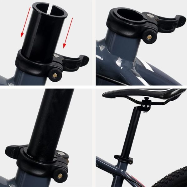 2 PCS FMFXTR Bicycle Seat Tube Reducer Sleeve Conversion Sleeve, Specification: 33.9mm To 31.6mm - Image 7