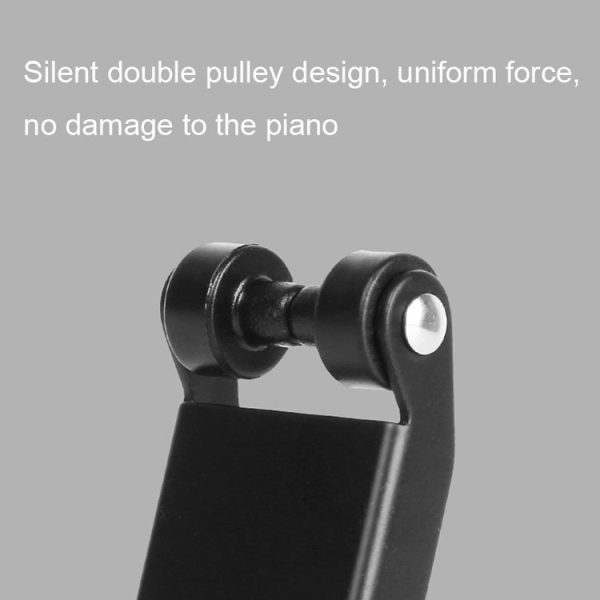 MA003 Alloy Piano Cover Descender Piano Accessories (Black) - Image 5