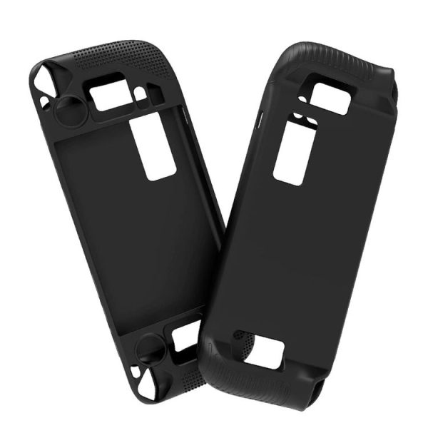 PGTECH Game Console Silicone Case With Anti-Slip Particles for Steam Deck (Black) - Image 2