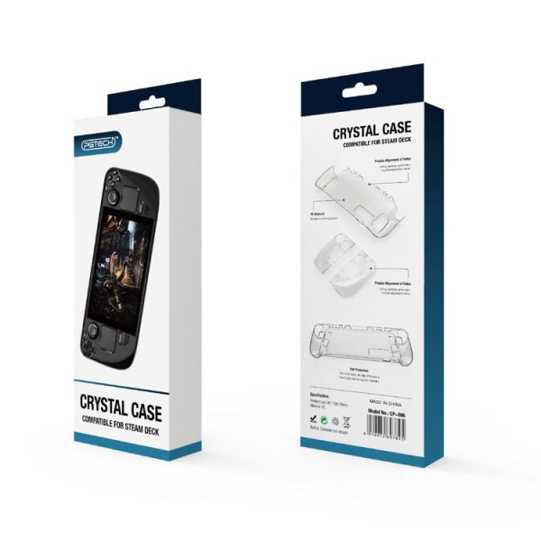 PGTECH Split Crystal Hard Shell Case for Steam Deck Game Console - Image 7