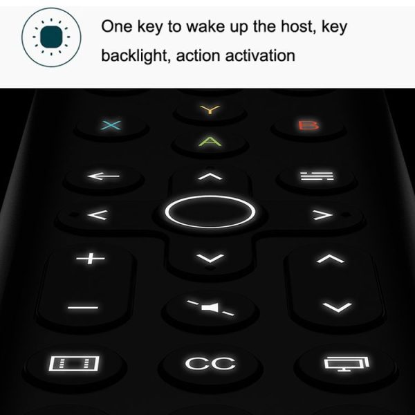 8BitDo Backlit Key Media Remote Control For Xbox, Style: Short Version (Black) - Image 3