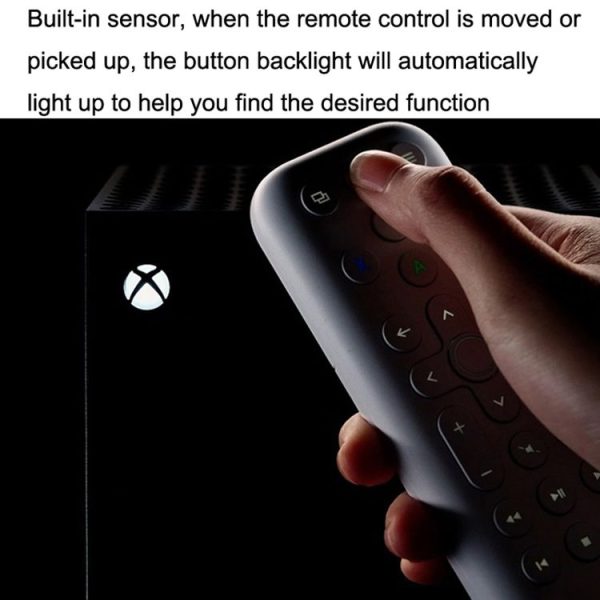 8BitDo Backlit Key Media Remote Control For Xbox, Style: Short Version (Black) - Image 5