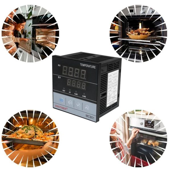 SINOTIMER MC901 Short Shell PID Smart Temperature Control Instrument Heating Refrigeration Relay - Image 7