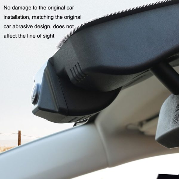 R860 Screen WIFI 1080p Hidden Driving Recorder Double Records (Black) - Image 3