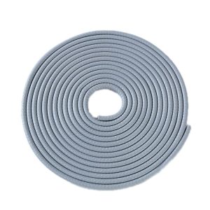 5m U-shaped Non-stick Car Rubber Seal Bumper (Grey)