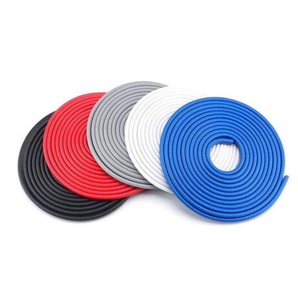 5m U-shaped Non-stick Car Rubber Seal Bumper (Grey) - Image 2