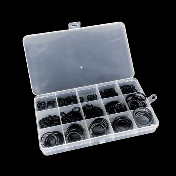 200pcs / Box Rubber O-Ring Car Air Conditioning High Temperature Corrosion Resistant Sealing Ring - Image 2