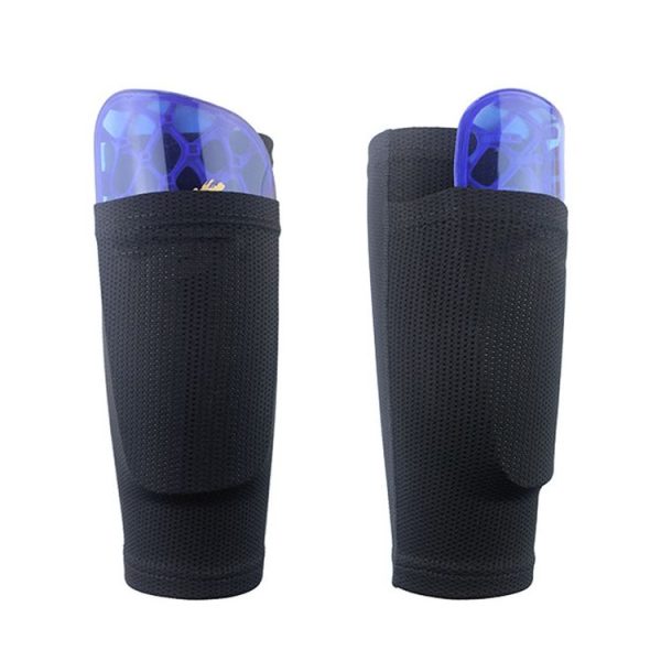 TPR Honeycomb Transparent Leg Protection Plug Board Football Protection Gear (Yellow L) - Image 5