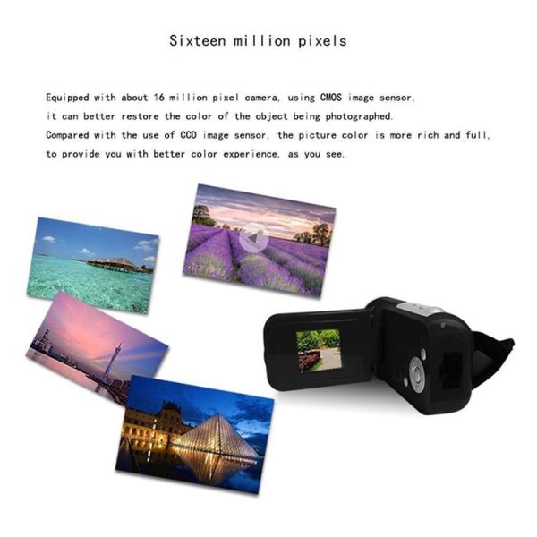 16 Million Pixel Digital Camera Photograph Video DV (Blue) - Image 4