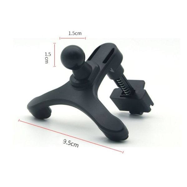 10 PCS R139-004 Car Air Outlet Mobile Phone Holder Clip, Color: Black - Image 3