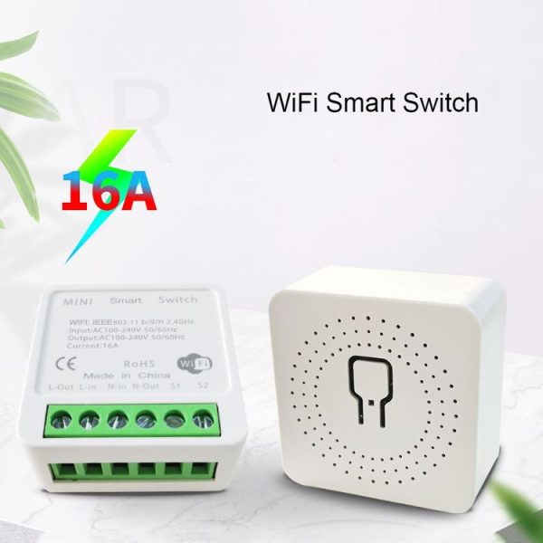 003 WiFi App Remote Voice Control Smart Switch (WiFi+Bluetooth Dual-mode 16A) - Image 2