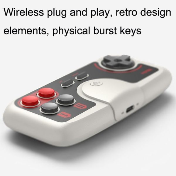 8Bitdo PCE2.4G Wireless Gamepad For Switch (Light Gray) - Image 4
