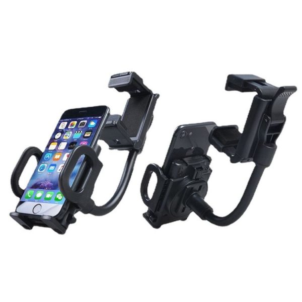 Car Rearview Mirror Hose Bracket Mobile Phone Clip Universal Navigation Bracket - Image 2