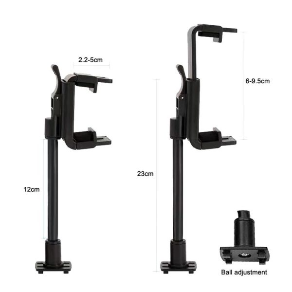 Car Rearview Mirror Hose Bracket Mobile Phone Clip Universal Navigation Bracket - Image 3