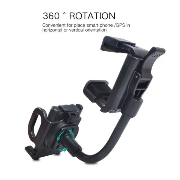 Car Rearview Mirror Hose Bracket Mobile Phone Clip Universal Navigation Bracket - Image 6