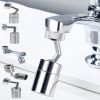 Universal Faucet Splash Guard Faucet Extender Connector, Specification: 1080 Degrees Foam 2 Molds - Image 2