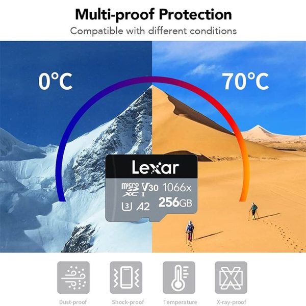 Lexar LKSTF1066X High-Speed TF Card Motion Camera Surveillance Recorder Memory Card, Capacity: 512GB - Image 3