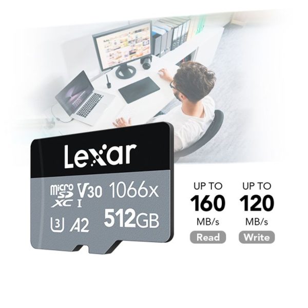 Lexar LKSTF1066X High-Speed TF Card Motion Camera Surveillance Recorder Memory Card, Capacity: 512GB - Image 5
