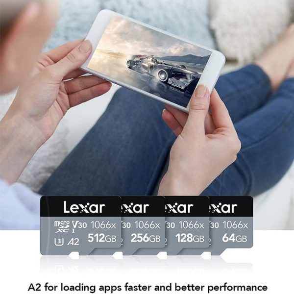 Lexar LKSTF1066X High-Speed TF Card Motion Camera Surveillance Recorder Memory Card, Capacity: 512GB - Image 7