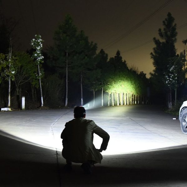 Outdoor Glare Small Headlight Plastic Fishing Head Wearing Light (TD140) - Image 7