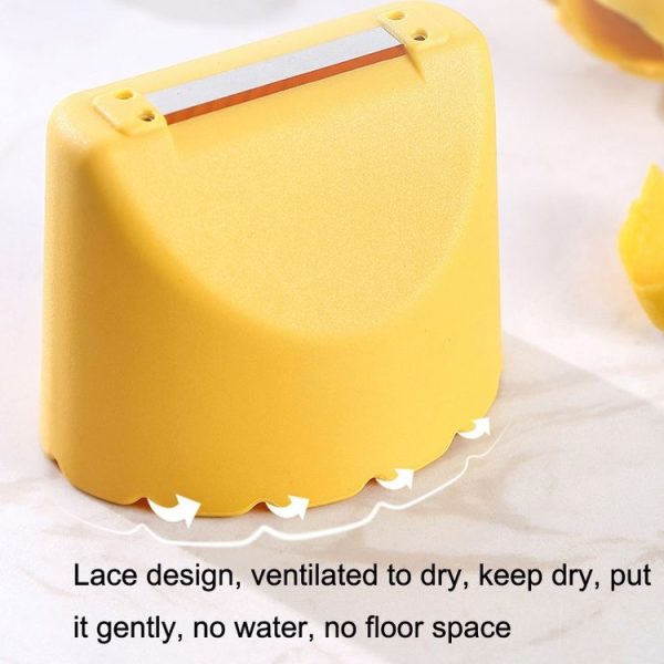 Kitchen Splash Resistant Stainless Steel Home Fruit Peeler (Lemon Yellow) - Image 5