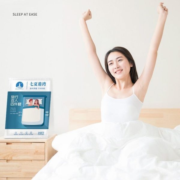 2 PCS Travel Hotel Supplies Disposable Anti-dirty Pillowcase Sheet Quilt Cover Pillowcase 50x80cm - Image 6